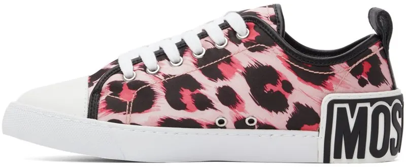 Moschino Pink Leopard Satin 600 Rosa (MA15422G1D MW0)