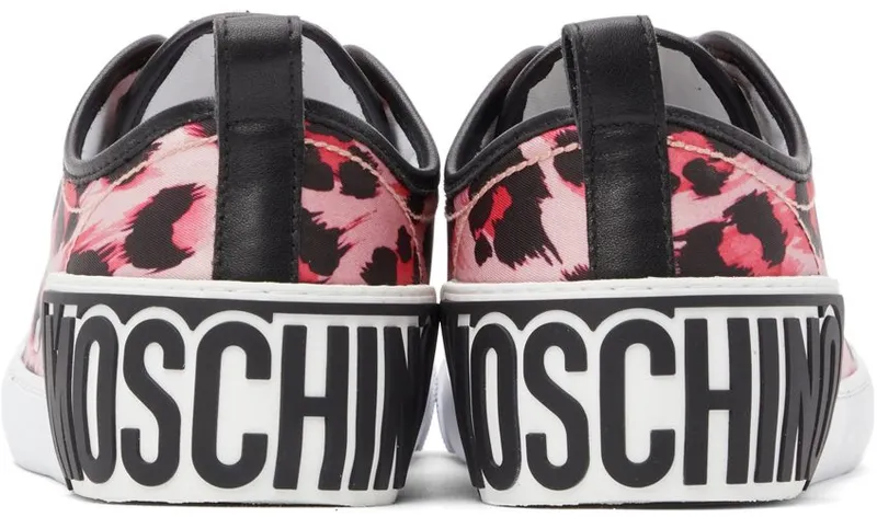 Moschino Pink Leopard Satin 600 Rosa (MA15422G1D MW0)