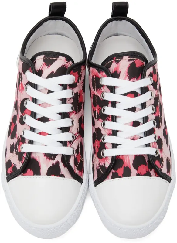 Moschino Pink Leopard Satin 600 Rosa (MA15422G1D MW0)