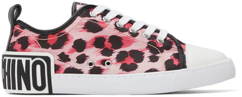 Moschino Pink Leopard Satin 600 Rosa (MA15422G1D MW0)