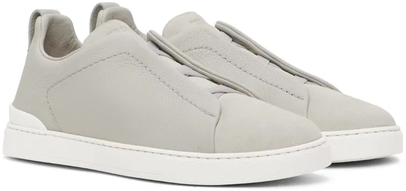 ZEGNA SSENSE Exclusive Gray Triple Stitch FOGGY DEW (LHRHS-S4667Z-ALA)