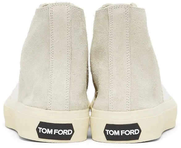 TOM FORD Taupe Cambridge High-Top MRM MARMO (J1167T-CRU)
