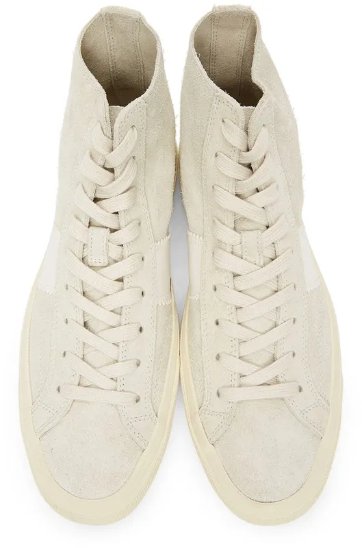 TOM FORD Taupe Cambridge High-Top MRM MARMO (J1167T-CRU)