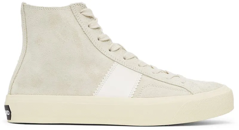 TOM FORD Taupe Cambridge High-Top MRM MARMO (J1167T-CRU)