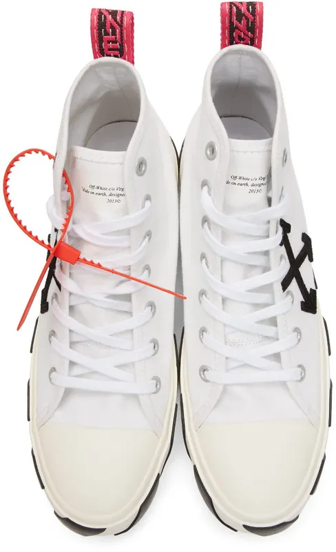 Off-White White & Black Arrows Mid-Top 0110 WHTBLK (OMIA119S20D330380110)
