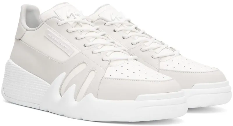 Giuseppe Zanotti White & Gray Birel VAGUE BIANCO (RM10005-93009)