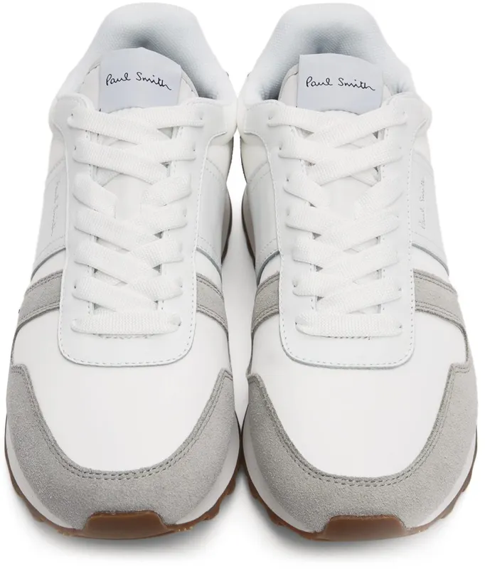 Paul Smith White & Grey Eighties 1 WHITES (M1S-EIG02-HLEA)