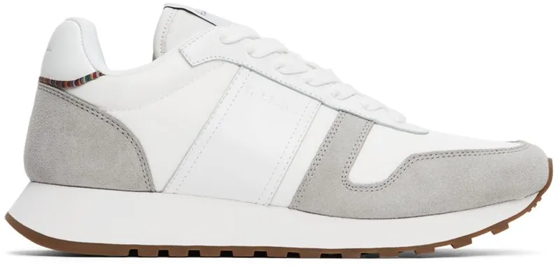 Paul Smith White & Grey Eighties 1 WHITES (M1S-EIG02-HLEA)