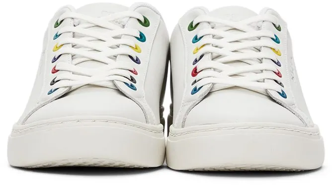 PS by Paul Smith White & Multicolor Rex Low 1 WHITE (M2S-REX38-FLEA)