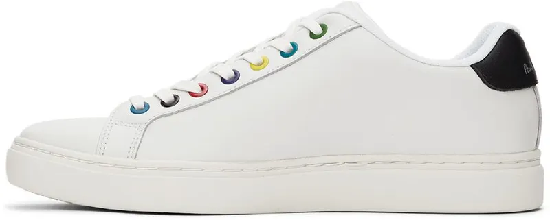 PS by Paul Smith White & Multicolor Rex Low 1 WHITE (M2S-REX38-FLEA)