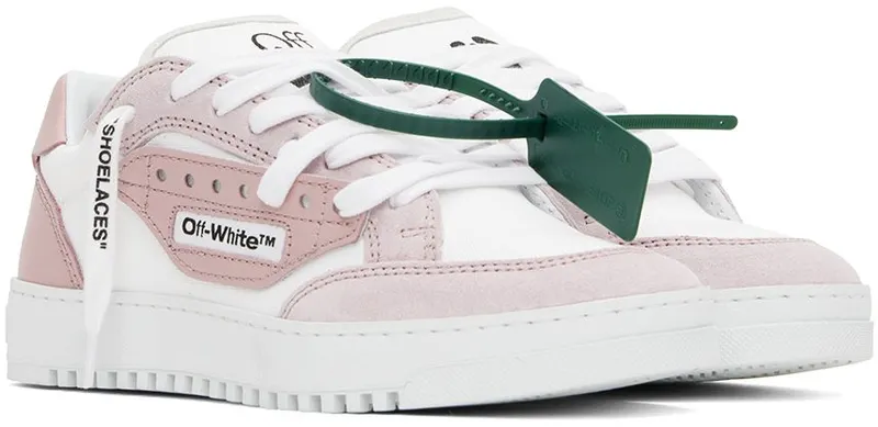 Off-White White & Pink 5.0 White Pink (OWIA270F22LEA0010130)