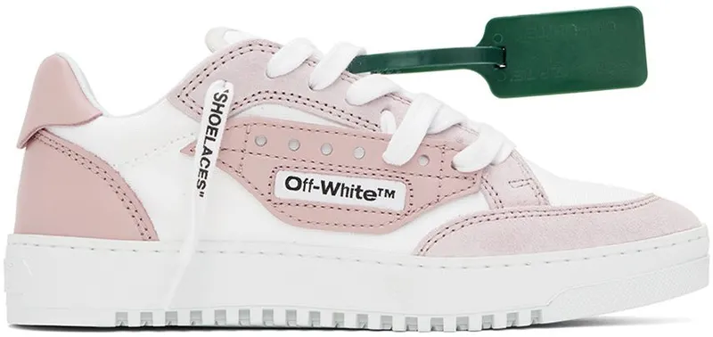 Off-White White & Pink 5.0 White Pink (OWIA270F22LEA0010130)