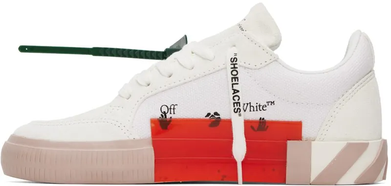 Off-White White & Pink Low Vulcanized White Pink (OWIA272F22LEA0010130)