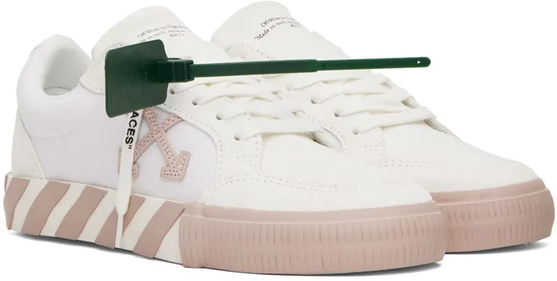 Off-White White & Pink Low Vulcanized White Pink (OWIA272F22LEA0010130)