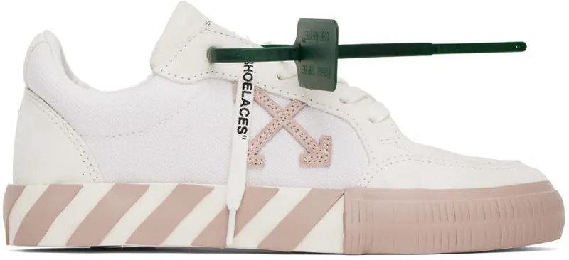 Off-White White & Pink Low Vulcanized White Pink (OWIA272F22LEA0010130)