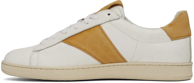 Rhude White & Yellow Court WHITE/MUSTARD (RHFW22FO08489660)