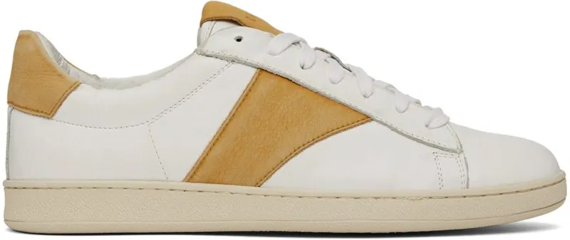 Rhude White & Yellow Court WHITE/MUSTARD (RHFW22FO08489660)