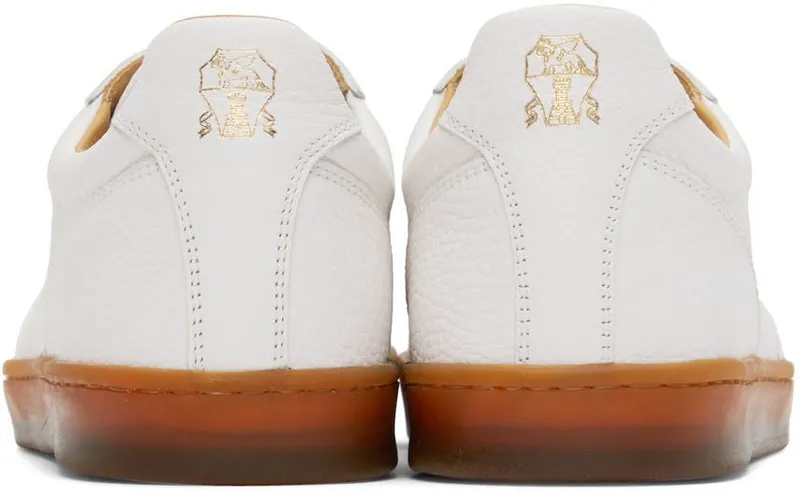 Brunello Cucinelli White Calfskin C6280 bianco ottico (MZUALCN272)