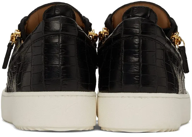 Giuseppe Zanotti White Croc May London Frankie pe22 COME 91222 DERA (RU00010-118)