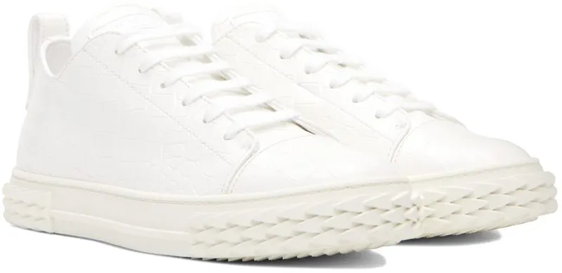 Giuseppe Zanotti White Ecoblabber BIANCO (RU20026-93153)