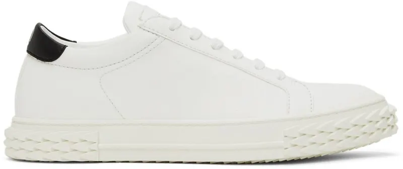 Giuseppe Zanotti White Ecoblabber RANCHERO BIANCO (RM20031-91665)