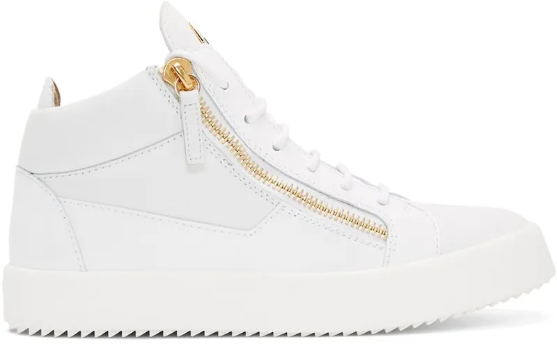 Giuseppe Zanotti White Kriss High-Top WHITE (RU70009 72686)