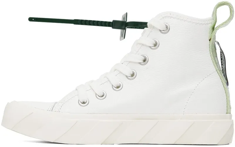 Off-White White Mid Top Vulcanized White White (OWIA195F22LEA0010101)