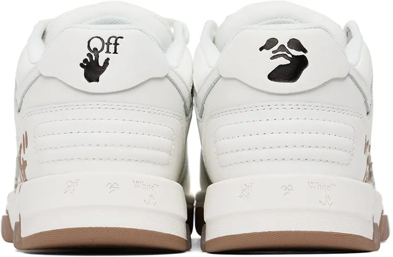 Off-White White Out Of Office ‘For Walking’ White Camel (OWIA259F22LEA0020162)