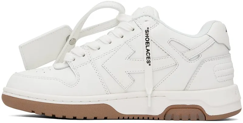 Off-White White Out Of Office ‘For Walking’ White Camel (OWIA259F22LEA0020162)