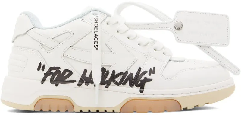 Off-White White Out Of Office ‘For Walking’ White Black (OWIA259C99LEA0020110)