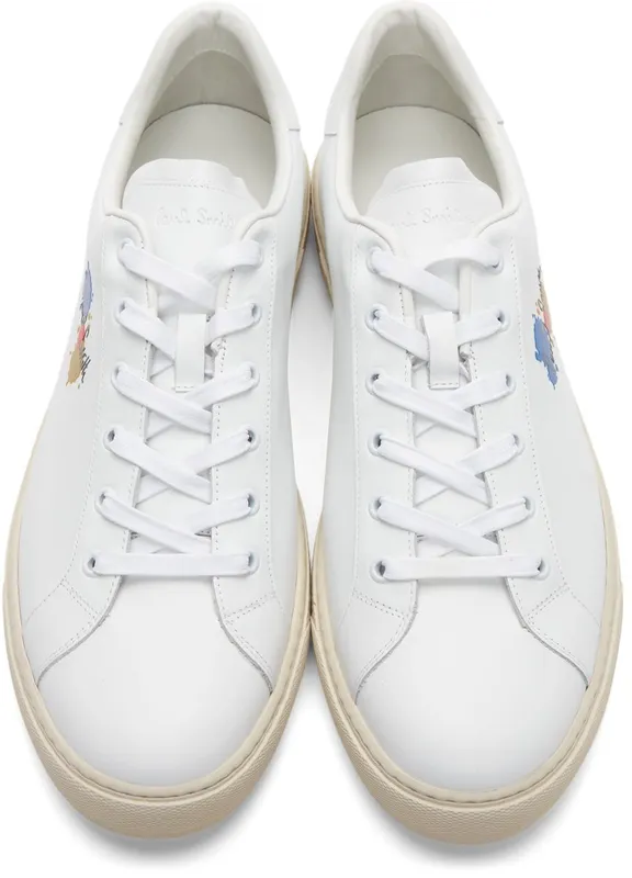 Paul Smith White Paint Splatter Hansen 1 WHITES (M1S-HAN49-GLEA-01)