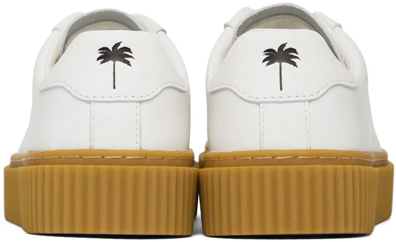 Palm Angels White Palm One Platform White White (PWIA035F22LEA0030101)