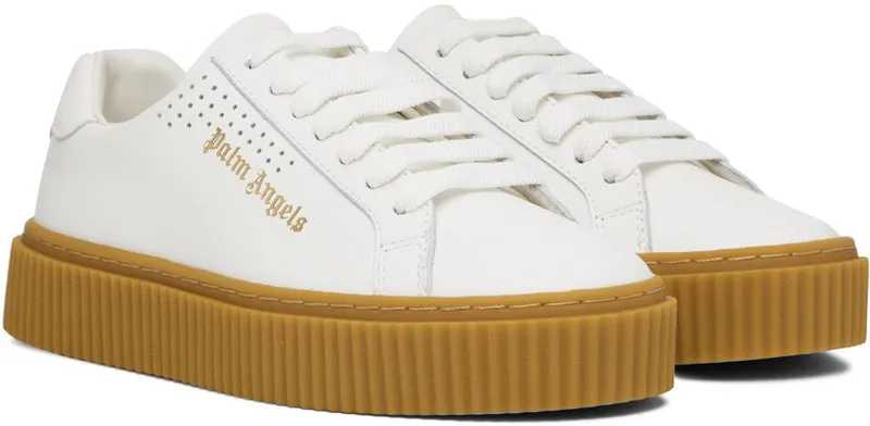 Palm Angels White Palm One Platform White White (PWIA035F22LEA0030101)