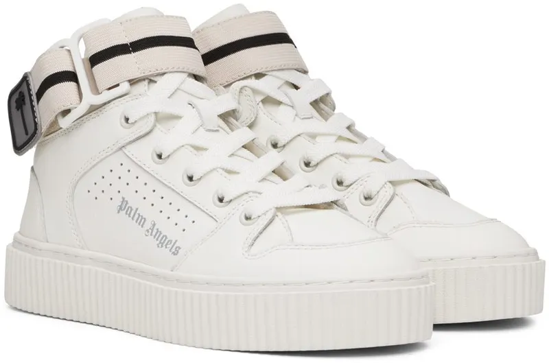 Palm Angels White Palm One White White (PWIA048F22LEA0010101)