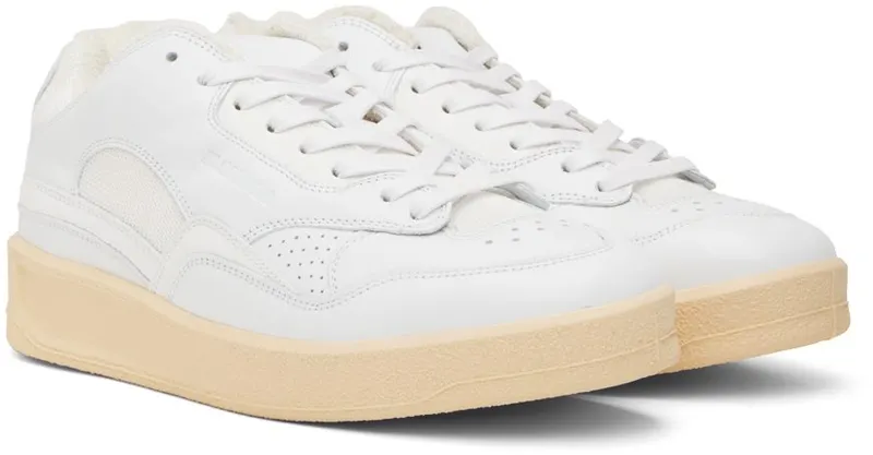 Jil Sander White Perforated 100 – WHITE (J32WS0016_P4869)