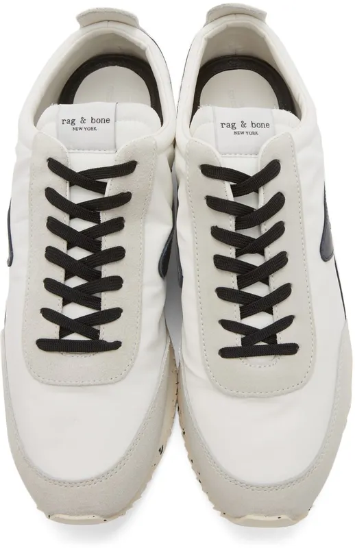 rag & bone White Retro Runner OFFWHT (MGF21SF001NU1)