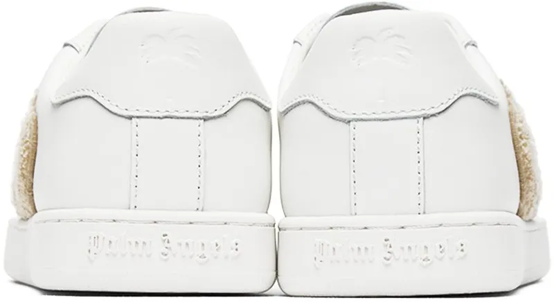 Palm Angels White Teddy Bear Tennis WHITE (PMIA058F21LEA0010160)