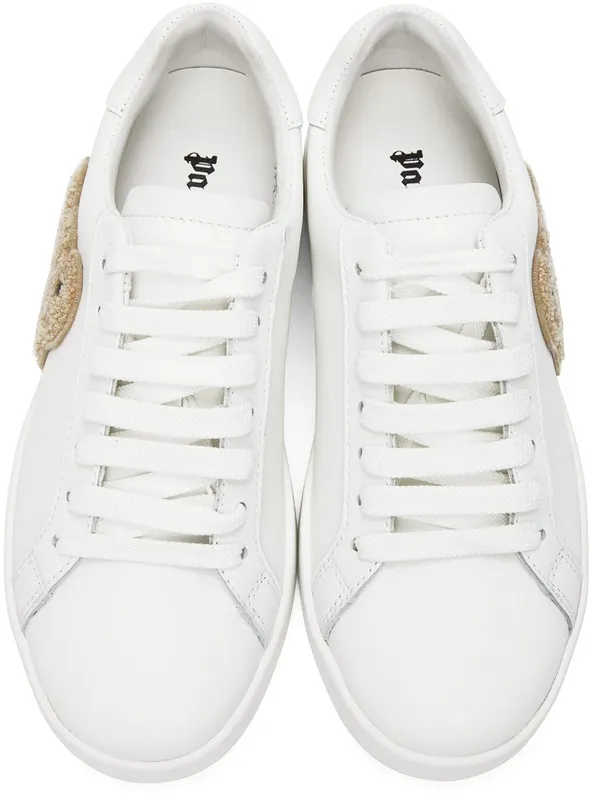 Palm Angels White Teddy Bear Tennis WHITE (PMIA058F21LEA0010160)