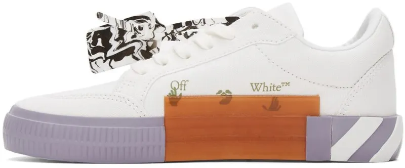 Off-White White Vulcanized Eco Canvas WHITE/GREY (OMIA085F21FAB0010109)