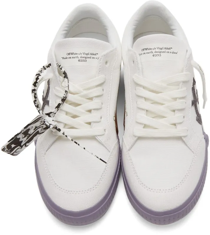 Off-White White Vulcanized Eco Canvas WHITE/GREY (OMIA085F21FAB0010109)