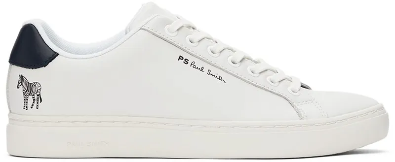 PS by Paul Smith White Zebra Rex Low 1 WHITES (M2S-REX39-FLEA)
