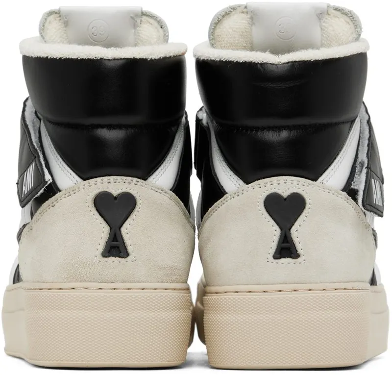 AMI Alexandre Mattiussi Black & White ADC High Top 101 White/Black (USN422.853)