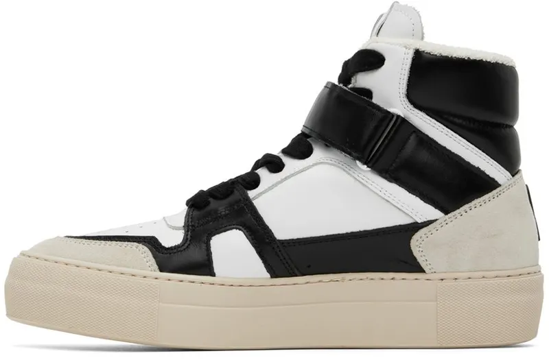 AMI Alexandre Mattiussi Black & White ADC High Top 101 White/Black (USN422.853)