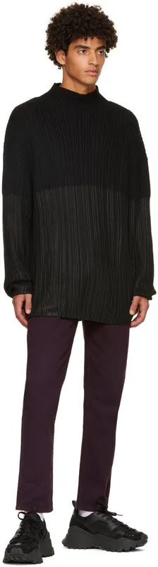 AMI Alexandre Mattiussi Black Lucky 9 BLACK/001 (USN420.970)