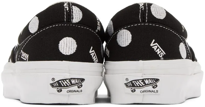 Vans Black OG Classic Slip-On LX POLKA DOT BLACK (VN0A45JKBLK1)