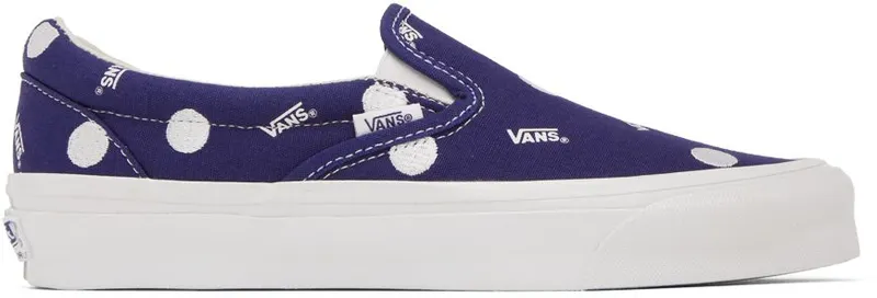Vans Blue OG Classic Slip-On LX POLKA DOT BLUEPRINT (VN0A45JK84A1)