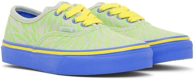 Vans Kids Blue Vault Sarah Andelman Edition Authentic Little Kids Denim multi (VN0A3UIVDNM)