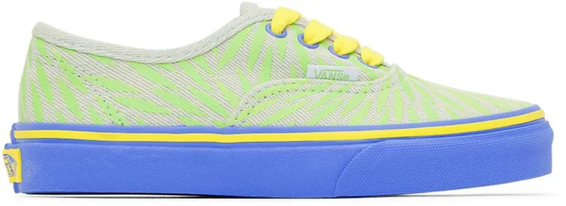 Vans Kids Blue Vault Sarah Andelman Edition Authentic Little Kids Denim multi (VN0A3UIVDNM)