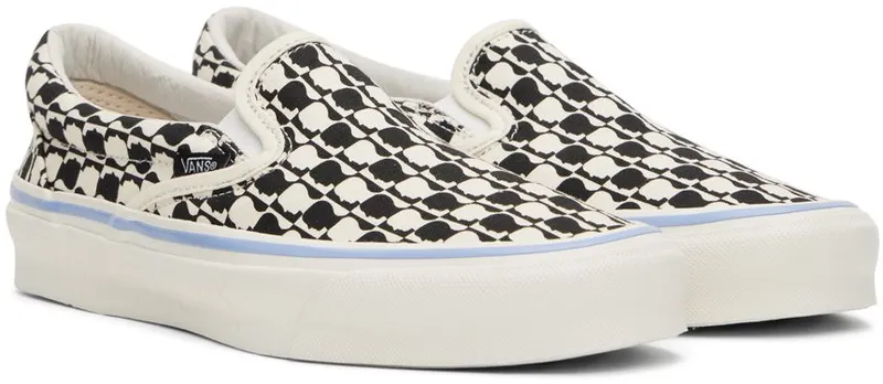 Brain Dead Off-White & Black Vans Edition OG Classic checker (VN0A45JKBA21)