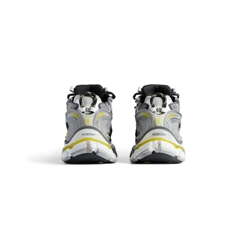 Balenciaga Runner Sneaker Grey / Yellow / White (772774W3RMU1279)